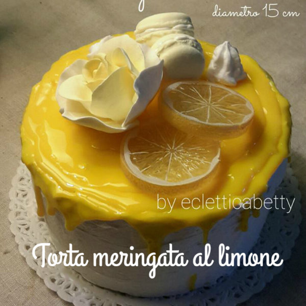 Torta meringata al limone
