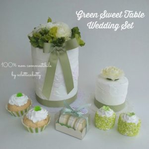 Green Sweet Table Set