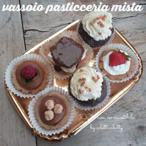 Choco & Vaniglia Vassoio Pasticceria mista