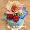 Torta azzurra Wonderland 10 cm