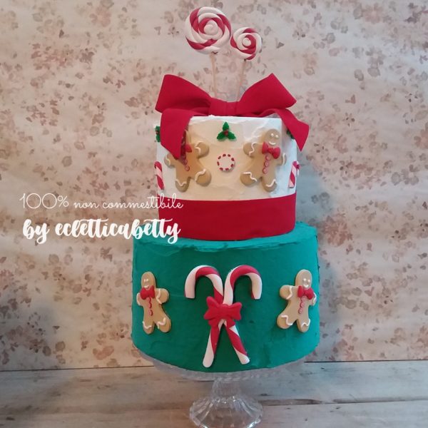 Torta Zenzini Verde Noel 20 cm