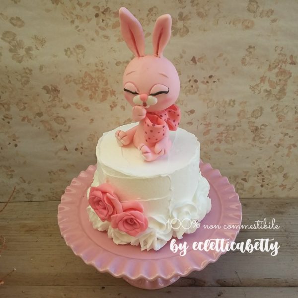 Torta Delicious con Coniglietta rosa